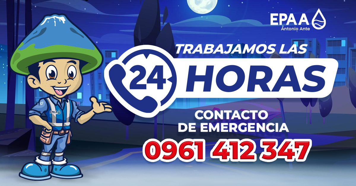 Servicio de emergencias EPAA-AA disponible 24/7